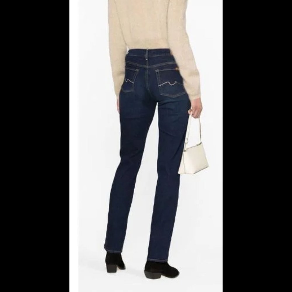 7 For All Mankind High Straight Womens Jeans 32/34
